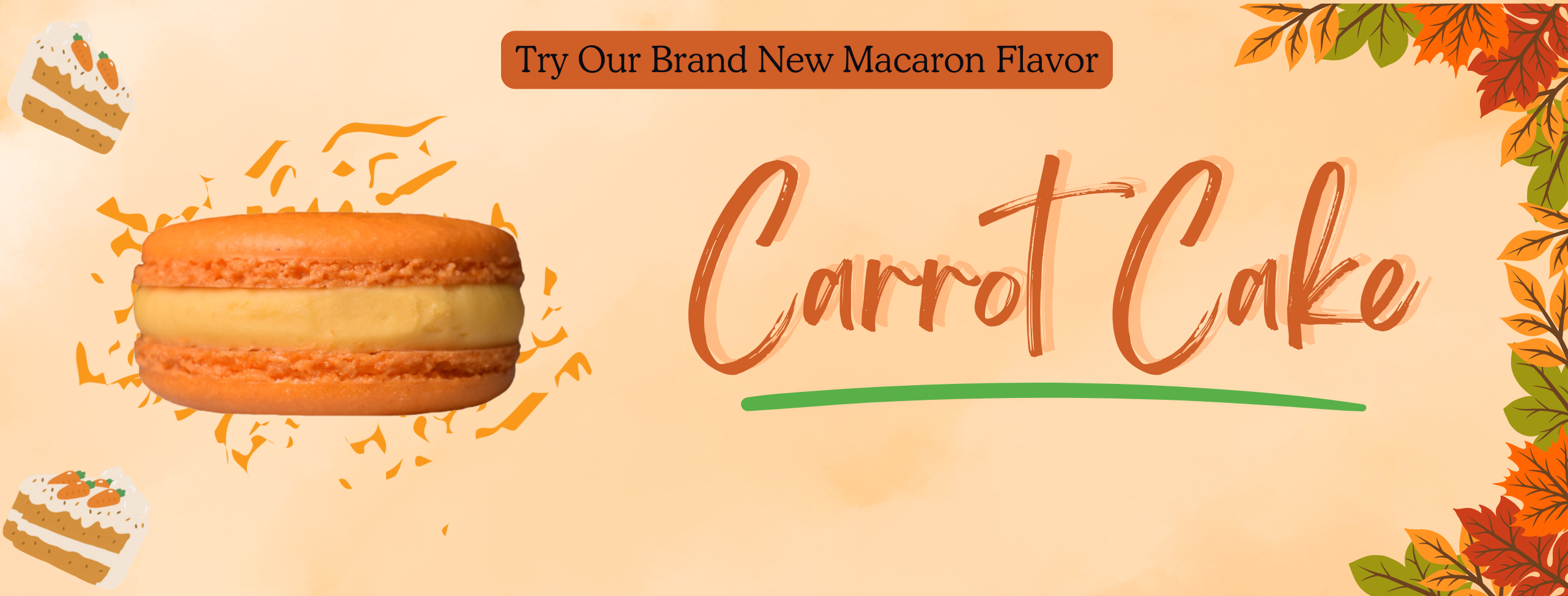 CARROT CAKE Banner