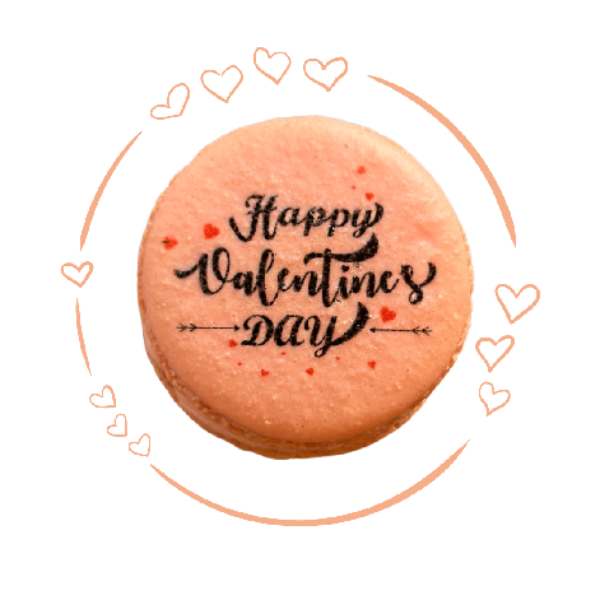 Happy Valentine's Day printed